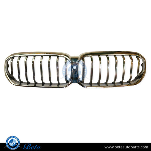 51139464219-bmw-5-series-grille-with-camera-hole-luxury.jpg BMW 5 Series G30 LCI (2021-2023), Radiator Grille with Camera Hole (Luxury), China, 51139464219