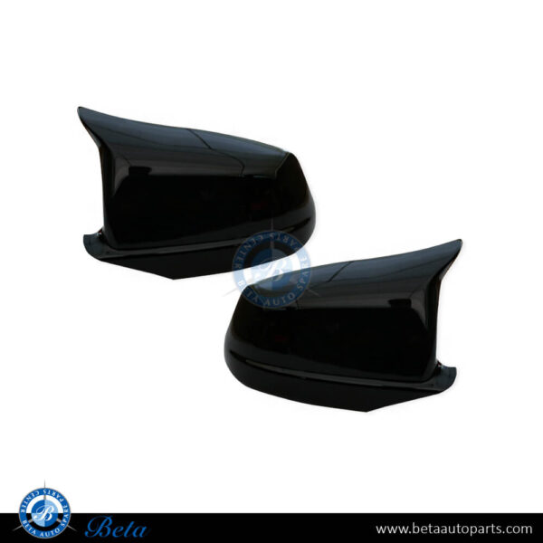BMW 5 Series F10 (2010-2013), Mirror Covers M5 Look (Black), China, 51167216369 / 51167216370