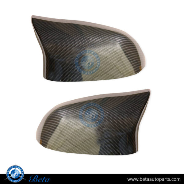 BMW X3 / X4 / X5 / X6 F25 / F26 / F15 / F16 (2011-2019), Mirror Covers M Look (Carbon), China, 51167365113 / 51167365114