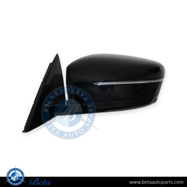 51167485131-bmw-g30-mirror-with-folding-camera-left-back-spare-parts.jpg BMW 5 Series G30 (2017-2023), Side Mirror with Folding / Memory / Camera (Left), China, 51167485131