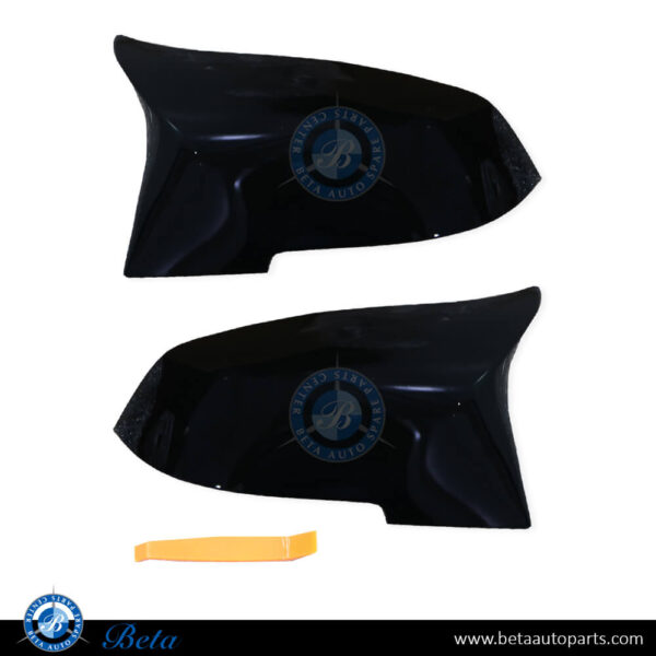 BMW 3 Series / 4 Series F30 / F32 / F36 (2012-2018), Mirror Covers M Look (Black), China, 51168059545 / 51168059546