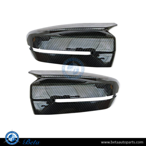 51168492897-51168492898-bmw-3-4-series-g20-g22-mirror-covers-m3-m4-look-carbon.jpg BMW 3/4/5 Series G20 / G22 / G30 (2017-Up), Mirror Covers M3/M4 Look (Carbon), China, 51168492897 / 51168492898