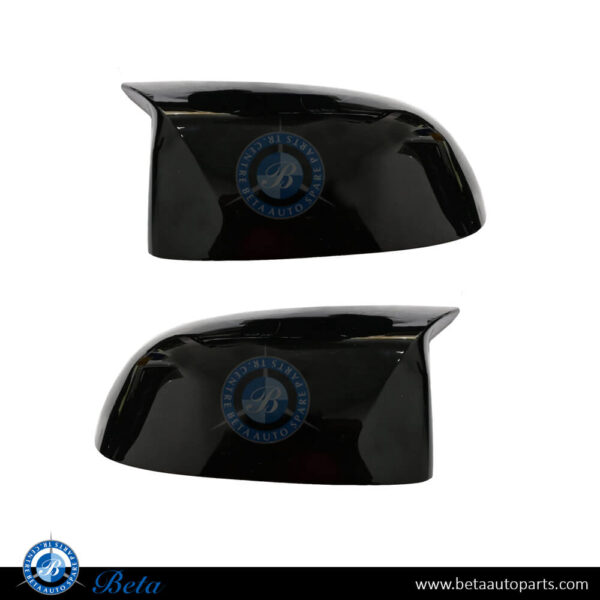 BMW X3 / X4 / X5 / X6 / X7 G01 / G02 / G05 / G06 / G07 (2019-Up), Mirror Covers M Look (Black), China, 51168496623 / 51168496624