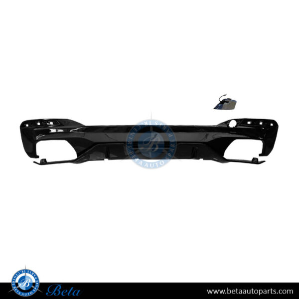 51192412410-bmw-5-series-g30-rear-diffuser-m-performance-for-m550i-gloss-black.jpg BMW 5 Series G30 (2017-2020), Rear Diffuser M-Performance for M550i (Gloss Black), China, 51192412410