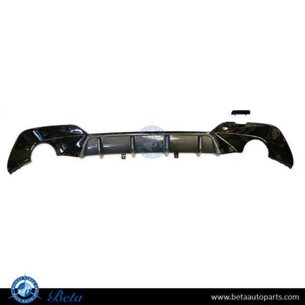 BMW 3 Series G20 (2019-2022), Rear Diffuser M-Performance Speed Look for M-Tek (Carbon), China, 51192455856 / 51192455821