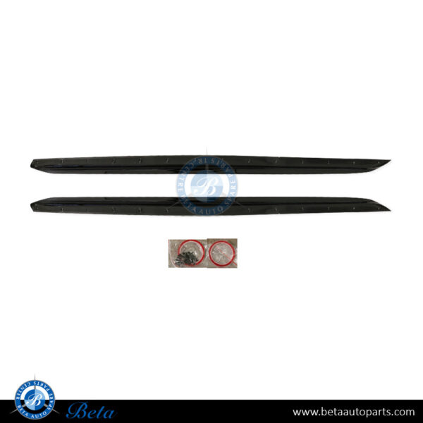 BMW 3 Series G20 (2019-Up), Side Skirts Mouldings M-Performance for M-Tek (Gloss Black), China, 51192455896 / 51192455897