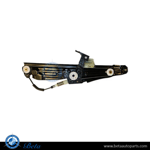51357182616-bmw-7-series-f01-f02-rear-door-regulator-without-motor-right.jpg BMW 7 Series F01 / F02 (2009-2015), Rear Door Regulator without Motor (Right), Taiwan, 51357182616