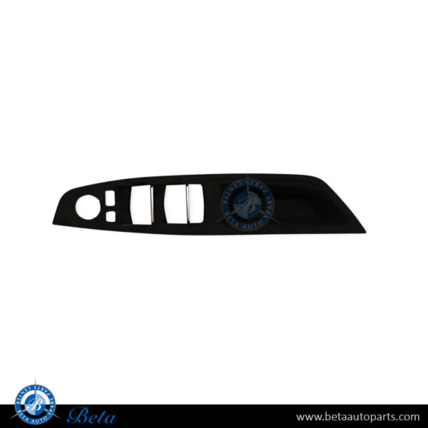 BMW 5 Series F10 (2010-2016), Door Handle Switch Cover (Black), China, 51417225873