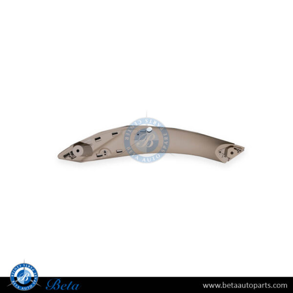 BMW 3 Series / 4 Series F30 / F32 / F36 (2012-2018), Front Inner Door Handle - Beige (Left), China, 51417279315