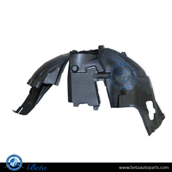 BMW 5 Series E60 (2003-2009), Front Wheel Fender Liner (Left), China, 51717033749