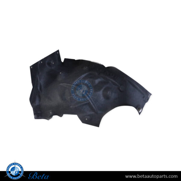51717260699-bmw-3-series-f30-front-wheel-fender-liner-rear-half-left.jpg BMW 3 Series F30 (2012-2018), Front Wheel Fender Liner Rear Half Flannel (Left), China, 51717260699