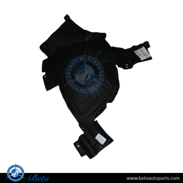 BMW X6 F16 (2015-2019), Front Wheel Fender Liner Rear Half Flannel (Right), China, 51717333524