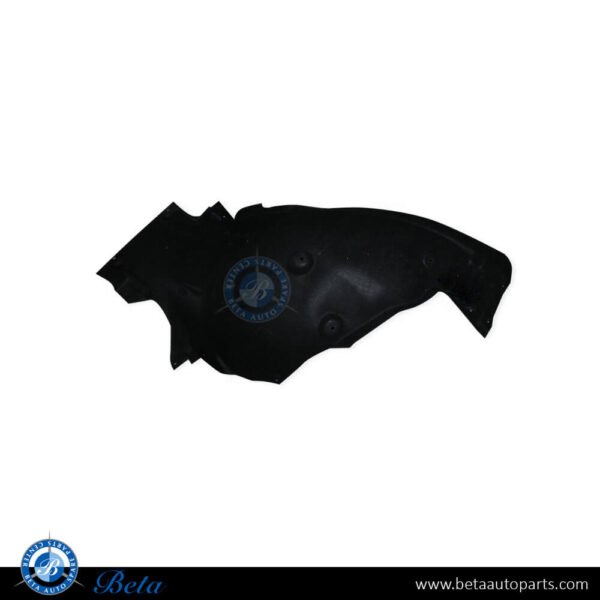 BMW 7 Series G11 / G12 (2016-2019), Front Wheel Fender Liner - Rear Half Flannel (Left), China, 51717340201