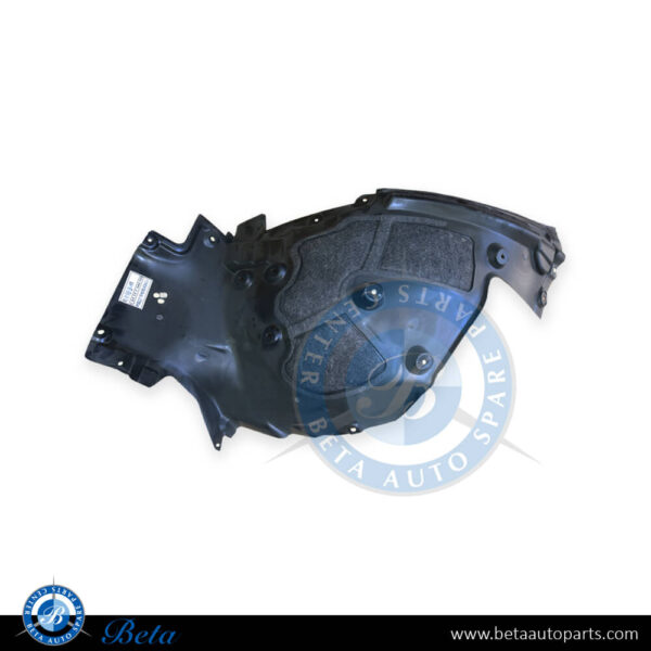 BMW 5 Series G30 (2017-2023), Front Wheel Fender Liner - Rear Half (Left), China, 51717340795