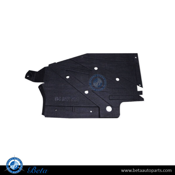 BMW 3/4 Series F30 / F34 / F32 / F36 (2012-2020), Coating Under Cover Small Flannel (Left), China, 51757258049