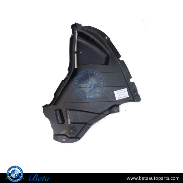 BMW 7 Series G11 / G12 (2016-2019), Front Wheel Fender Liner Triangular Cover - Injection (Left), China, 51757347023