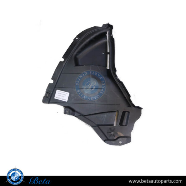 BMW 7 Series G11 / G12 (2016-2019), Front Wheel Fender Liner Triangular Cover - Injection (Right), China, 51757347024