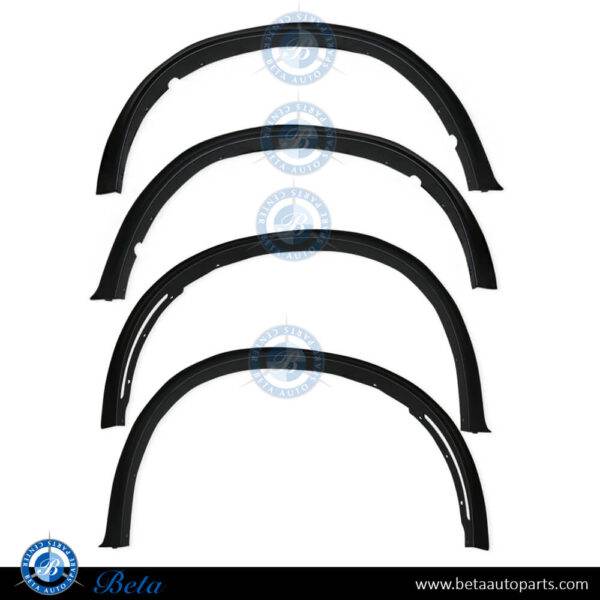 BMW X6 F16 (2015-2019), Wheel Arches M Performance, China, 51777319843 / 51777319844 / 51777319833 / 51777319844