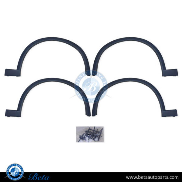 BMW X3 / X4 F25 / F26 (2011-2018), Wheel Arch (M-Tek), China, 51778052073 / 51778052074 / 51778052077 / 51778052074
