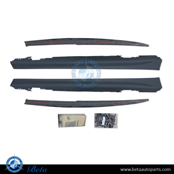 BMW 3 Series F30 (2012-2018), Side Skirts M-Performance, Taiwan, 51778056579 / 51778056580