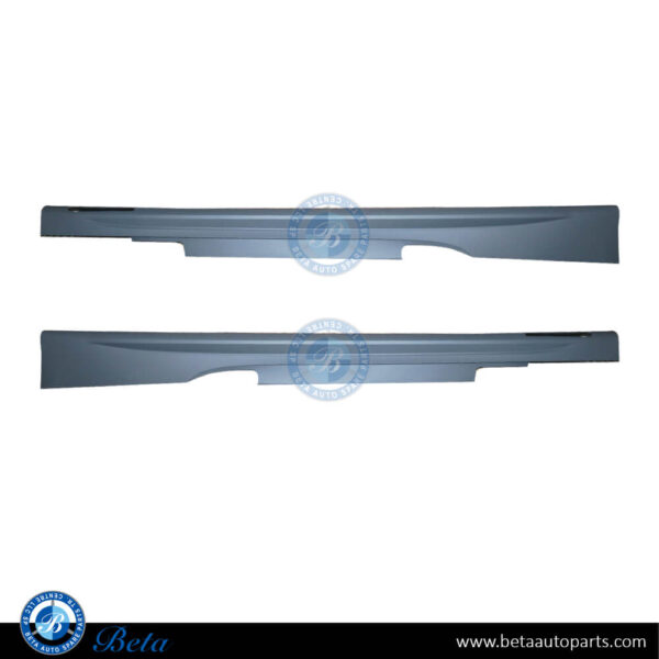 BMW 4 Series G22 (2021-Up), Side Skirts M-Tek with Ambient Lighting, China, 51779854259 / 51779854260