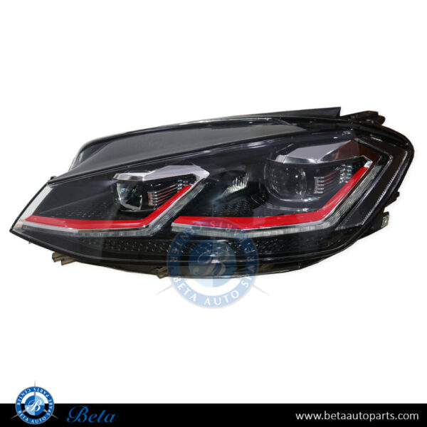 Volkswagen Golf 7.5 GTI (2017-2019), Headlamp LED (Left), China, 5G1941077A