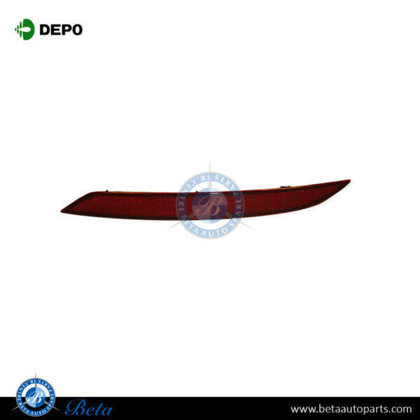 Volkswagen Golf 7.5 (2017-2019), Rear Bumper Reflector (Left), Depo, 5G0945105C