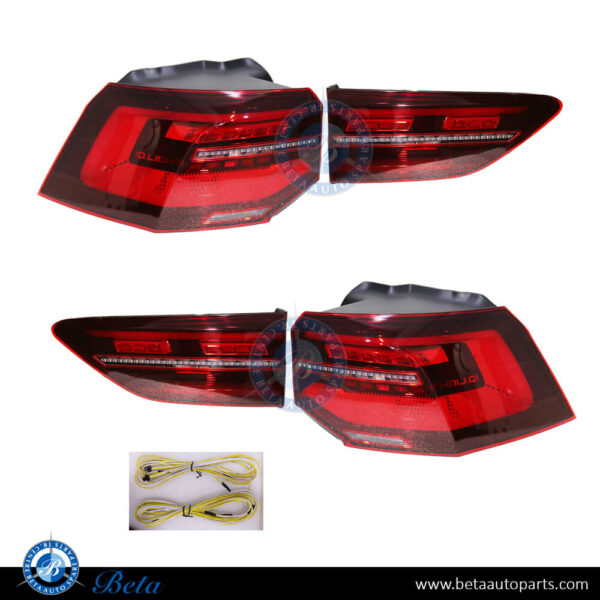 Volkswagen Golf 8 (2020-Up), Tail Lamps Upgrade to Full LED Look, China, 5H0945208A / 5H0945208A