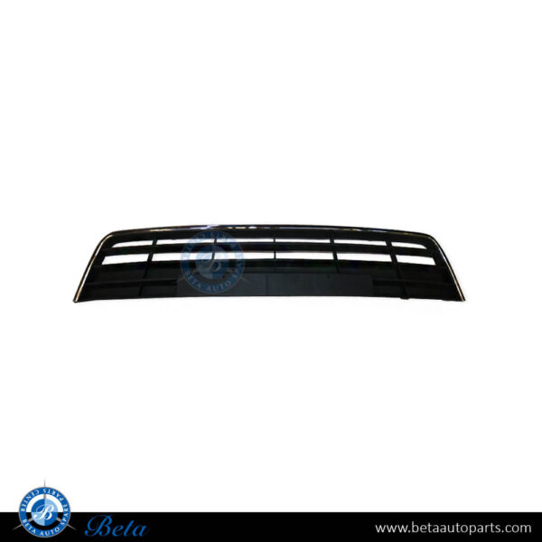 Volkswagen Tiguan (2012-2016), Front Bumper Lower Grille with Black Moulding (Center), China, 5N0853677H9B9