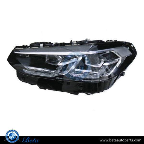 BMW X3 / X4 G01 LCI / G02 LCI (2022-2023), Headlamp Adaptive LED (Left), China, 63115A0E5F5