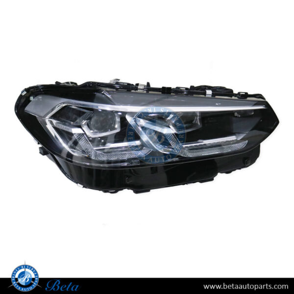 BMW X3 / X4 G01 LCI / G02 LCI (2022-2023), Headlamp Adaptive LED (Right), China, 63115A0E5F6