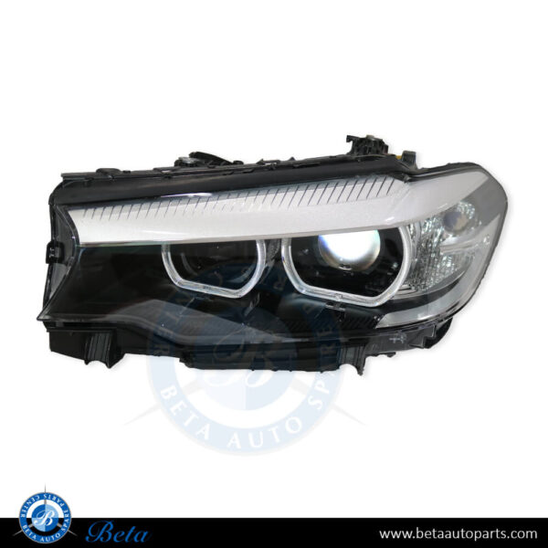 63117214951-bmw-g30-headlight-left.jpg BMW 5 Series G30 (2017-2020), Headlamp LED - Basis (Left), China, 63117214951