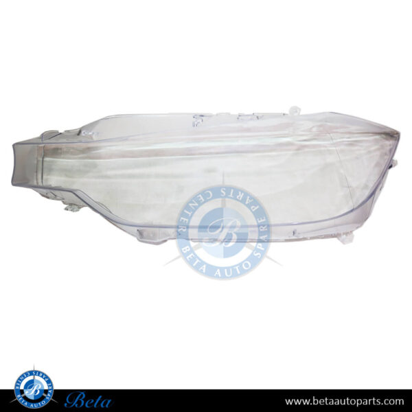 63117339385-bmw-f30-headlamp-lens-left-side.jpg BMW 3 Series F30 (2012-2015), Headlamp Lens (Left), China, 63117339385