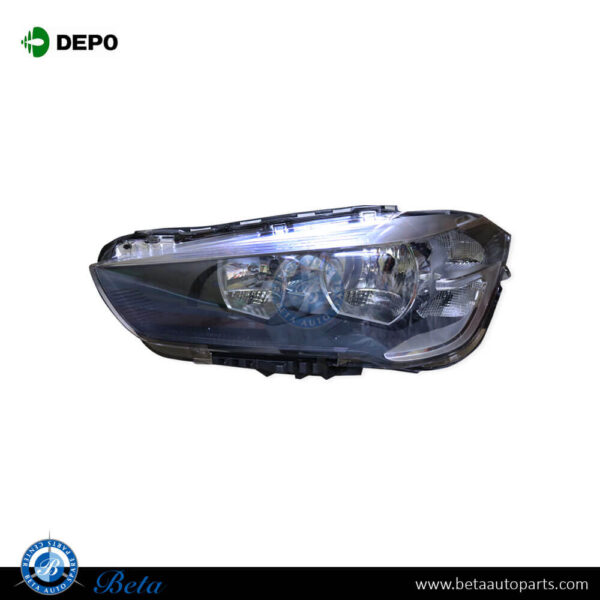 BMW X1 F48 (2016-2023), Headlamp Normal (Left), Depo, 63117346533