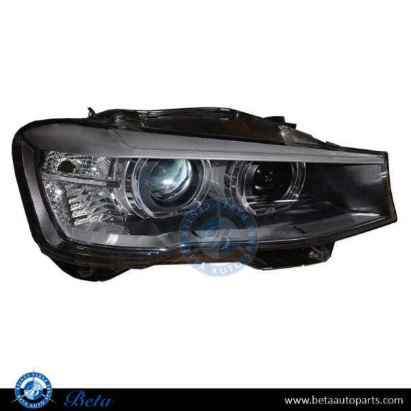 BMW X3 / X4 F25 LCI / F26  (2014-2018), Headlamp Xenon (Right), China, 63117401132
