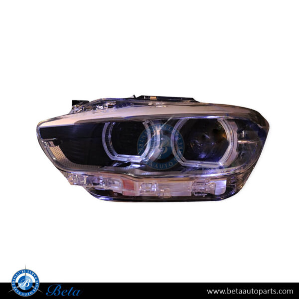 BMW 1 Series F20 / F21 LCI (2015-2019), Headlamp LED (Left), China, 63117414141