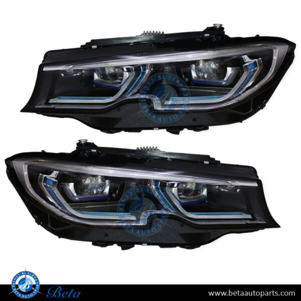 BMW 3 Series G20 (2019-2022), Headlamp Upgrade from Adaptive LED to Laser Look, China, 63118496155 / 63118496156