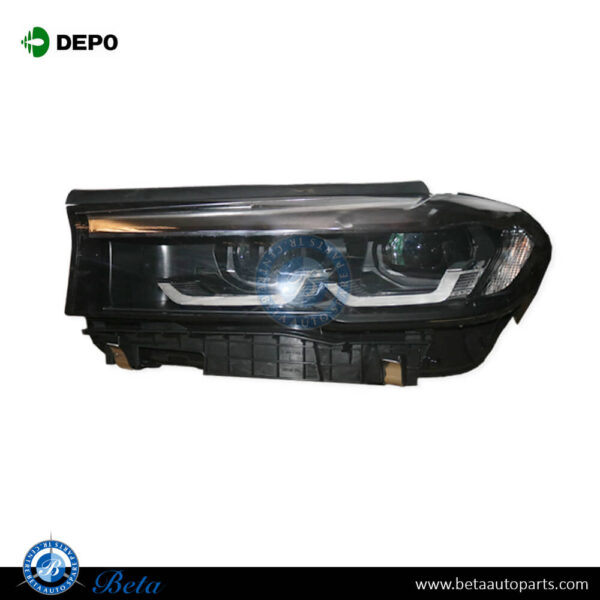 BMW 5 Series G30 LCI (2021-2023), Headlamp LED (Left), Depo, 63119479257