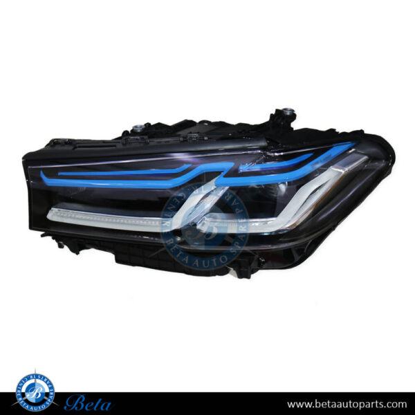63119479267-bmw-5-series-g30-lci-headlamp-laser-led-left.jpg BMW 5 Series G30 LCI (2021-2023), Headlamp Fits Only for Adaptive LED (Left), China, 63119479267