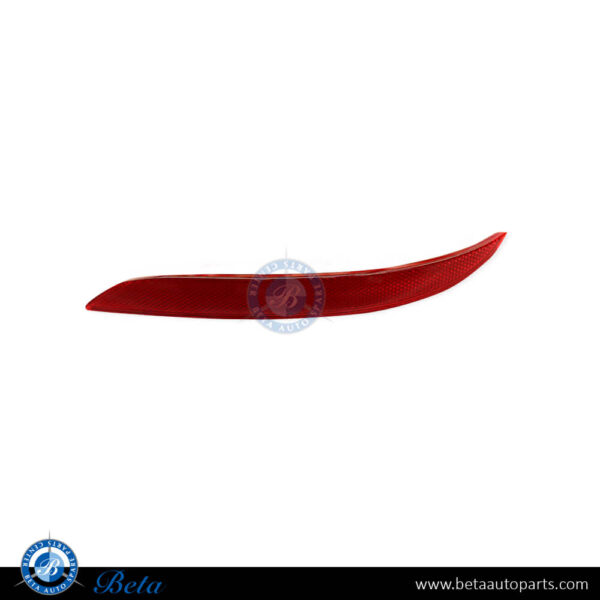 BMW 5 Series E60 LCI (2008-2009), Rear Bumper Reflector (Left), China, 63147183913