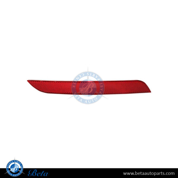 BMW 5 Series F10 (2010-2013), Rear Bumper Reflector (Left), China, 63147203237