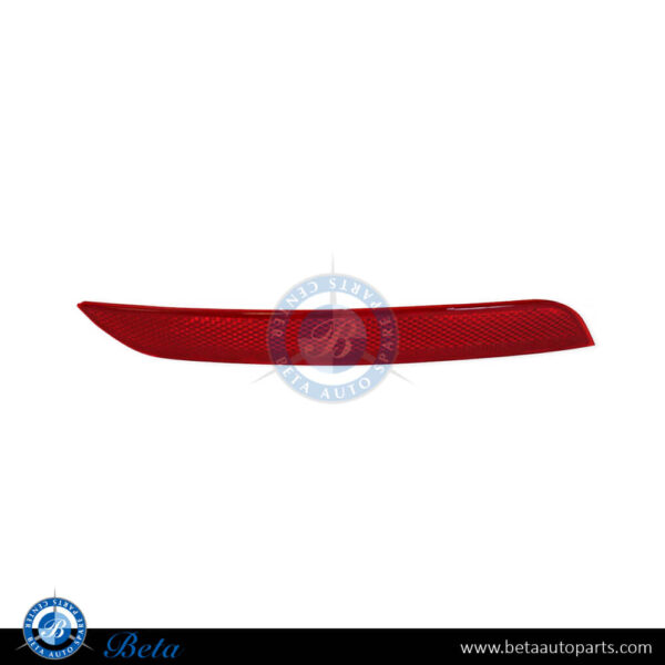 BMW 3 Series / 4 Series F30 / F32 / F36 (2012-2017), Rear Bumper Reflector (Left), China, 63147301187 / 63147382233