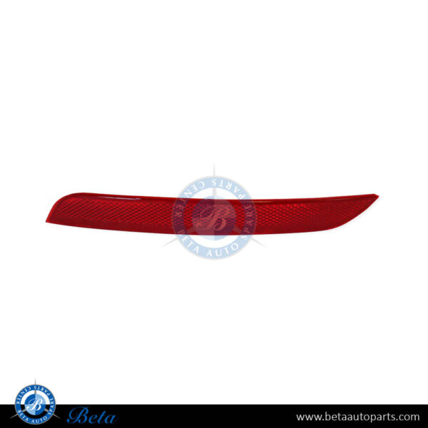 BMW 3 Series / 4 Series F30 / F32 / F36 (2012-2017), Rear Bumper Reflector (Right), China, 63147301188 / 63147382234
