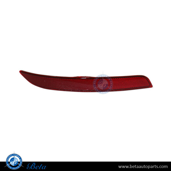 BMW 5 Series F10 (2010-2016), Rear Bumper Reflector M-Tek (Left), China, 63147842955