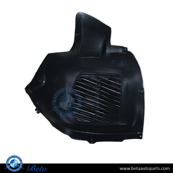 Volkswagen Touareg (2011-2014), Front Wheel Fender Liner (Right), China, 7P6805912D