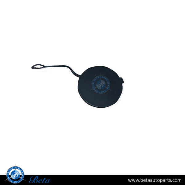 Volkswagen Touareg (2011-2014), Rear Bumper Tow Cover (Left), China, 7P6807449A