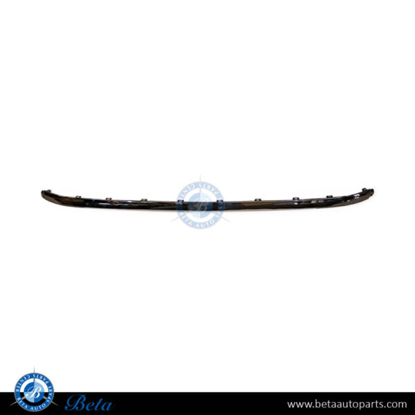 Volkswagen Touareg (2015-2017), Front Bumper Lower Moulding (Chrome), China, 7P68530792ZZ