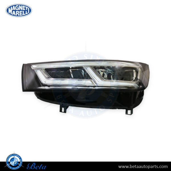 Audi Q5 (2018-2020), Headlamp LED (Left), Magneti Marelli, 80A941773 / 80A941773G