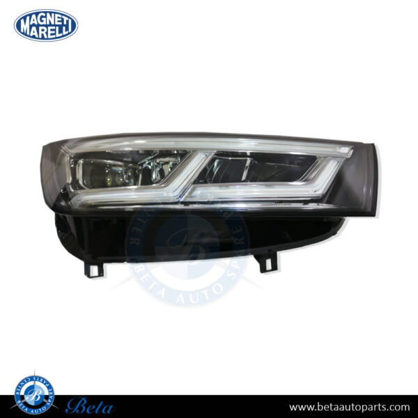 Audi Q5 (2018-2020), Headlamp LED (Right), Magneti Marelli, 80A941774 / 80A941774G