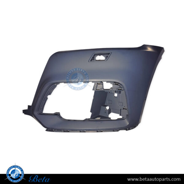 Audi Q5 S-Line (2018-2024), Front Bumper with PDC with Washer (Left), China, 80A807107F
